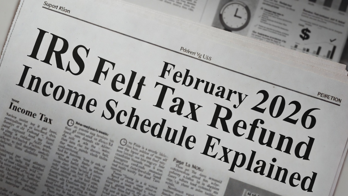 IRS February 2026 refund schedule