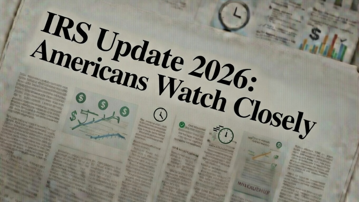IRS update 2026