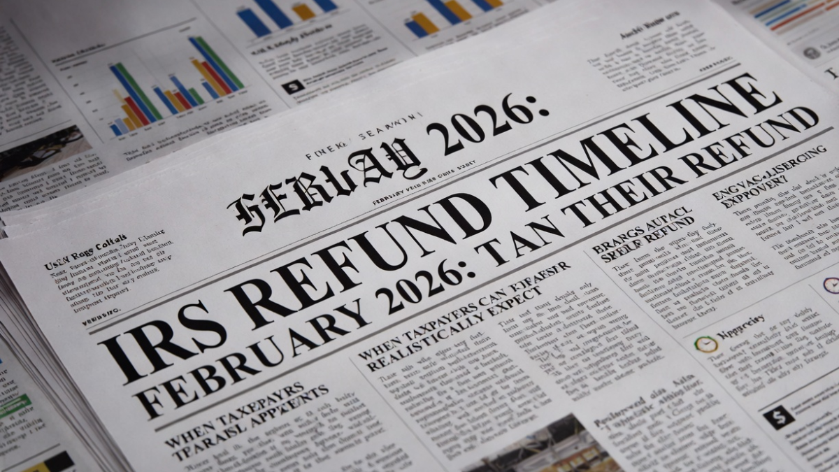IRS refund timeline February 2026